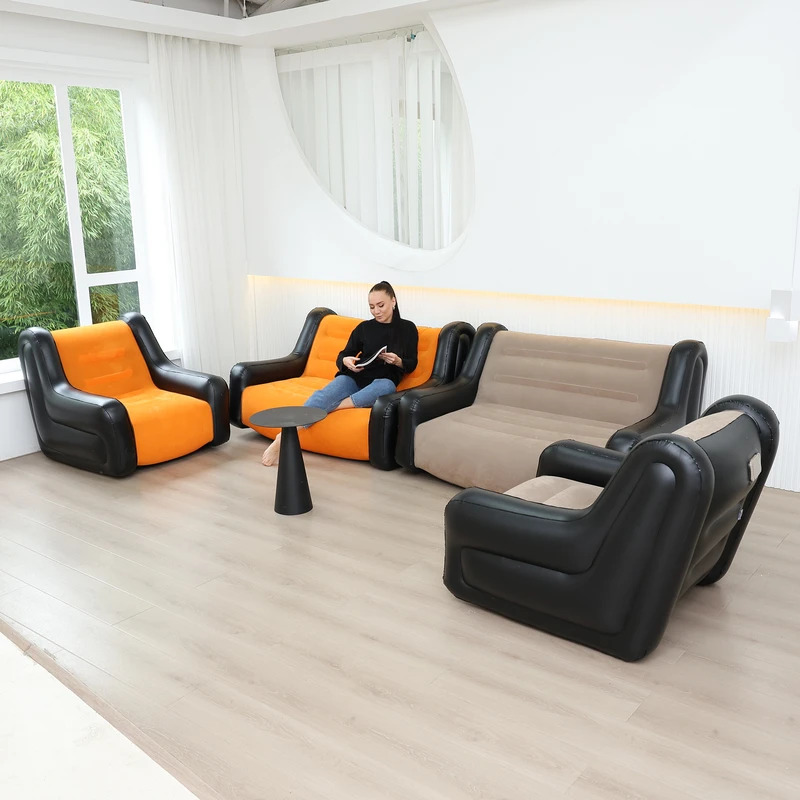 Outdoor Camping Couch - Luftmatratze, aufblasbares Sofa, doppelter aufblasbarer Stuhl