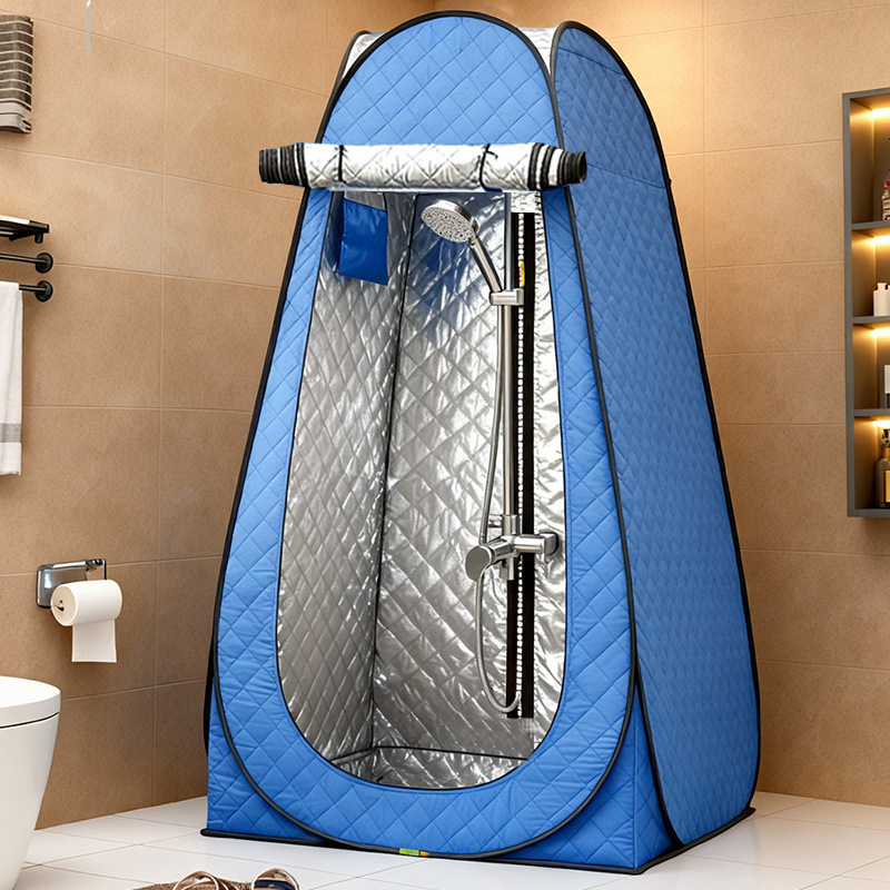 Outdoor Camping Toilet Tent - Tragbares Thermo-Zelt für Wintercamping Dusche Wasserdichter