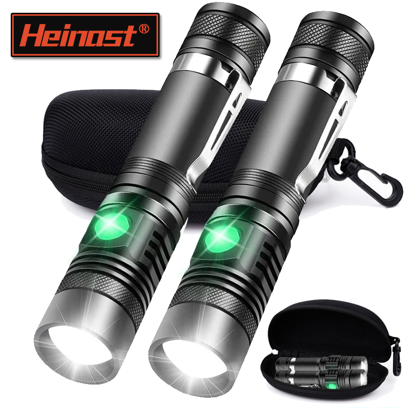 Outdoor Camping Adventures - Wiederaufladbare T6-Handtaschenlampe, verwenden Sie 18650-Zoom-Taschenlampe, tragbare