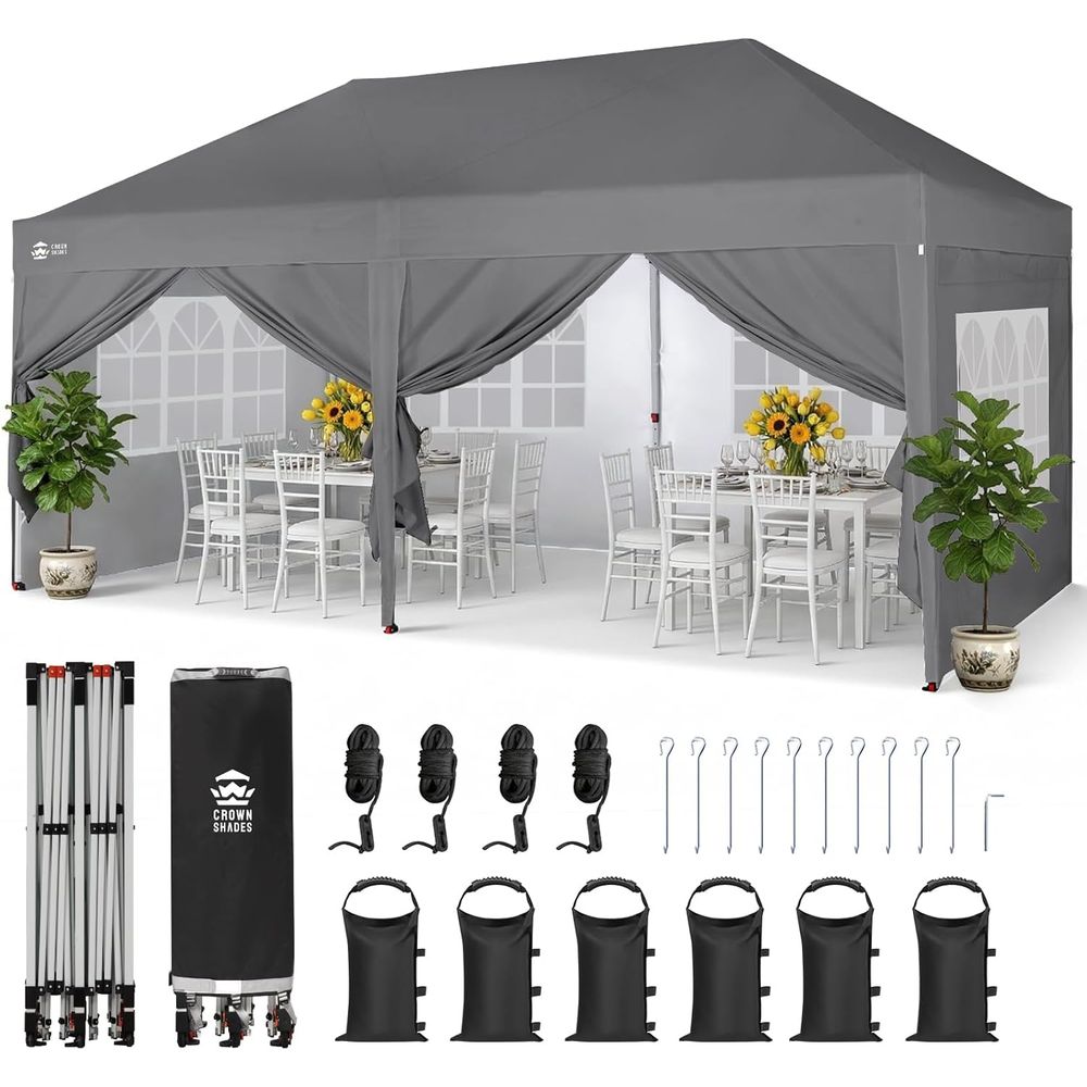Bed Outdoor Camping - 10X20 Up Commercial, Outdoor-Campingzelt, Seitenwände mit