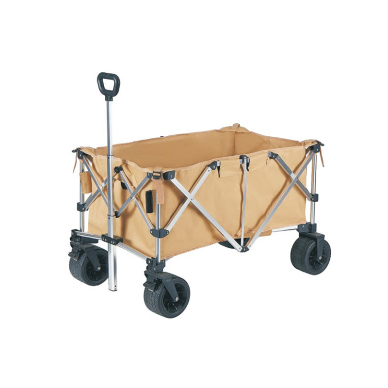 Outdoor Camping Vehicle Wagon - Hochwertiger Aluminium-Klappwagen, tragbares Outdoor-Fahrzeug, 300 Zoll,
