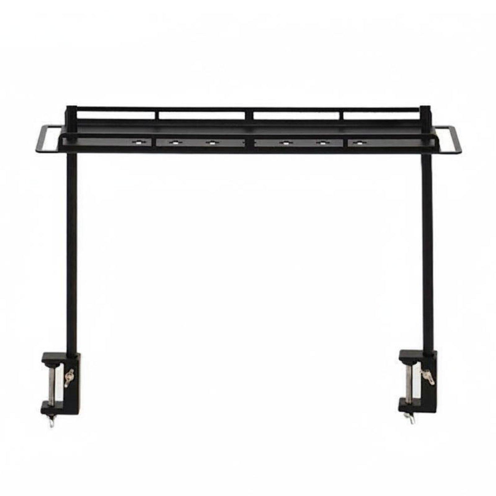 Outdoor Camping Table With Storage - Outdoor-Aufbewahrungsregal Leichter Aluminium-Organizer Tischkanten-Klemme für Camping-Klappstuhl-Aufbauten