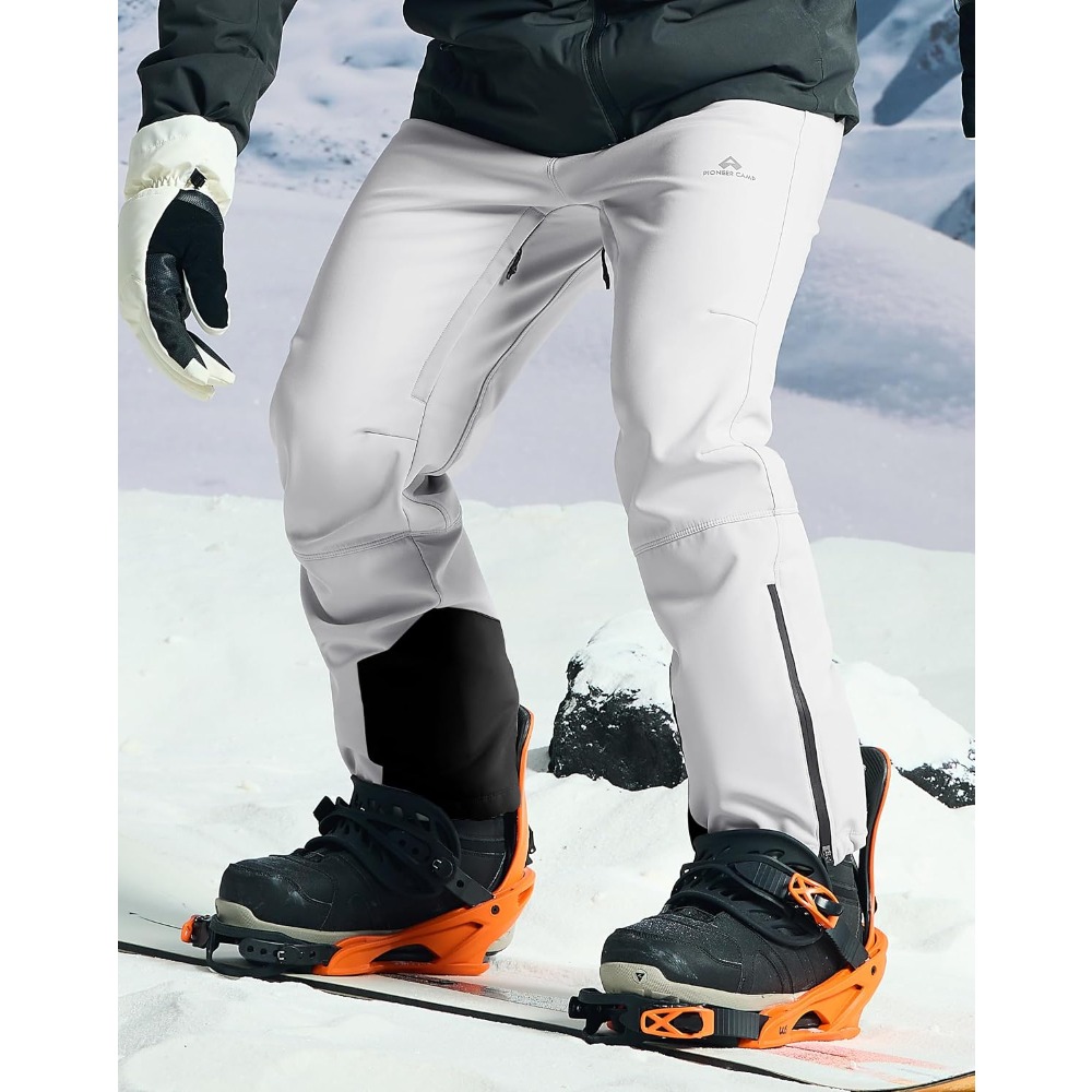 Outdoor Camping Winter - Pioneer Camp Herren-Skihose Wasserdicht Isoliert Fleece-Gefüttert