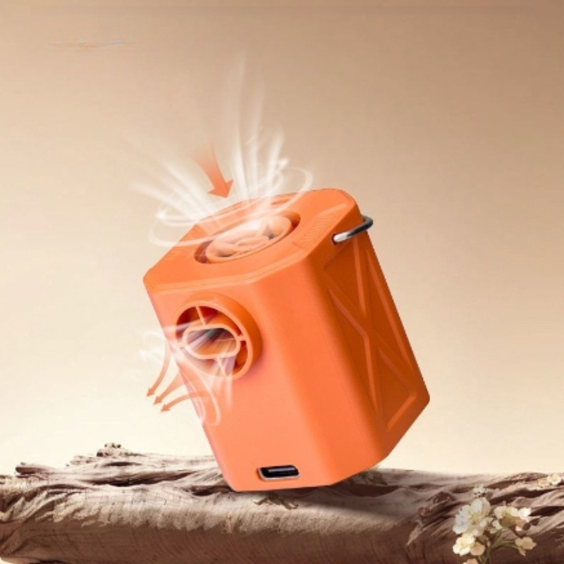 Bed Outdoor Camping - Mini tragbare Luftpumpe, wiederaufladbar über USB,