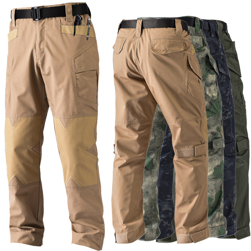 Outdoor Camping Winter - Herren Wanderhose Ripstop Casual Cargohose Arbeitshose