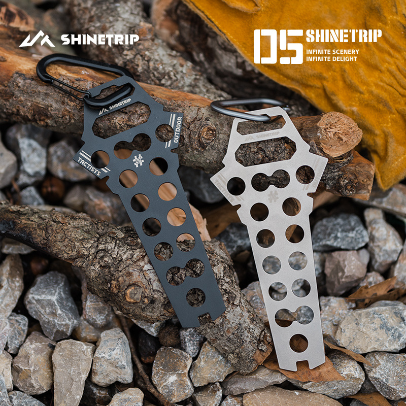 Outdoor Camping Stores - ShineTrip Outdoor Bodenheringe-Aufbewahrungstasche im Taktischen Stil,