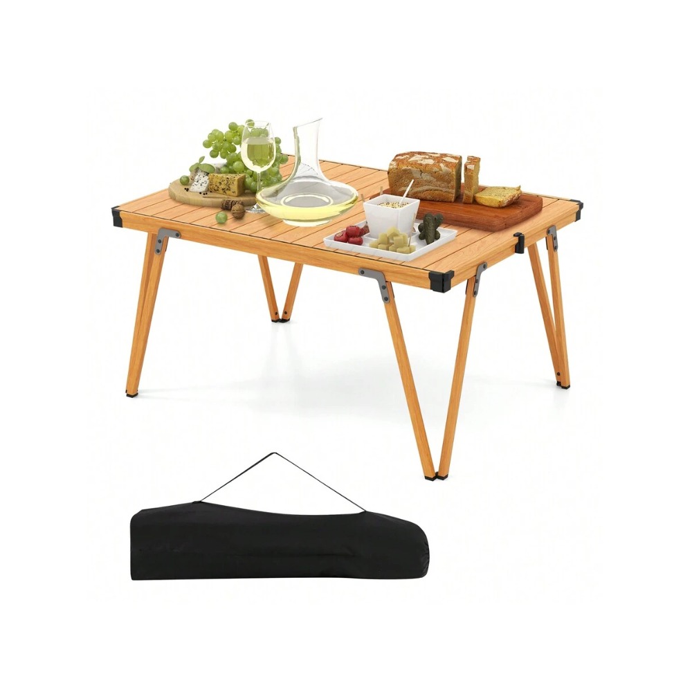 Klappbarer Campingtisch mit Au – Outdoor Camping Table With Storage Bewertung und Preis