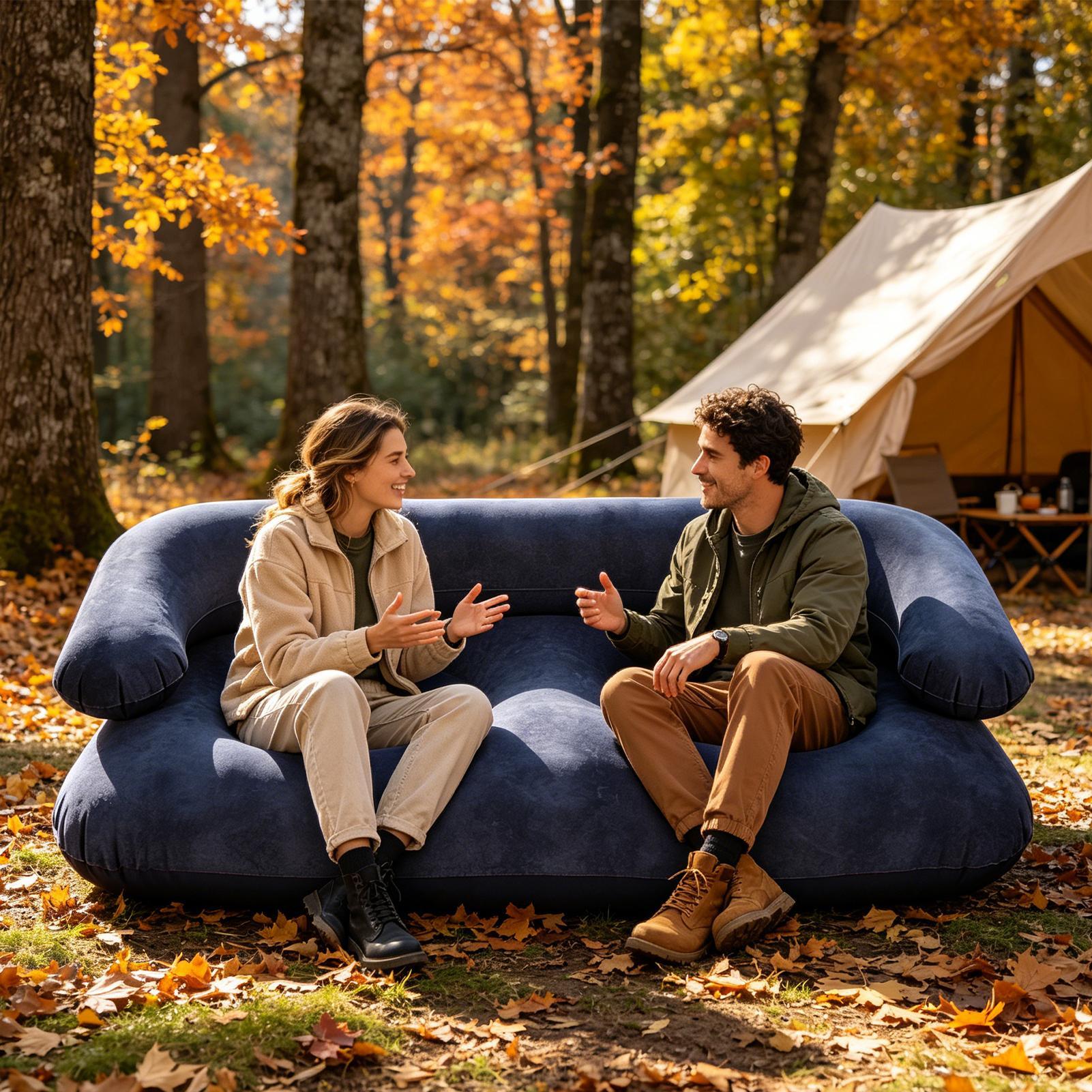 Doppeltes Aufblasbares Luftsof – Outdoor Camping Couch Bewertung und Preis