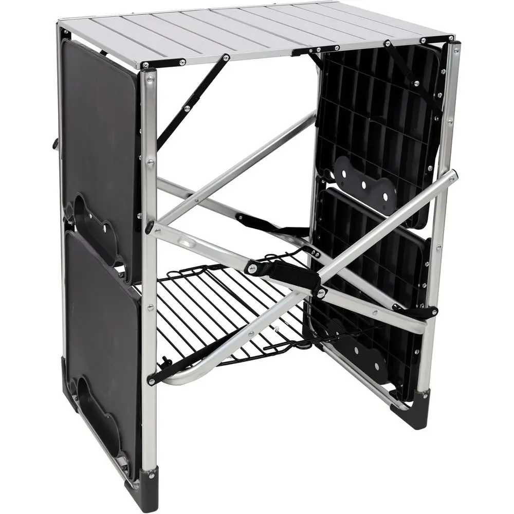 Tragbarer Outdoor-Küchentisch  – Outdoor Camping Table With Storage Bewertung und Preis