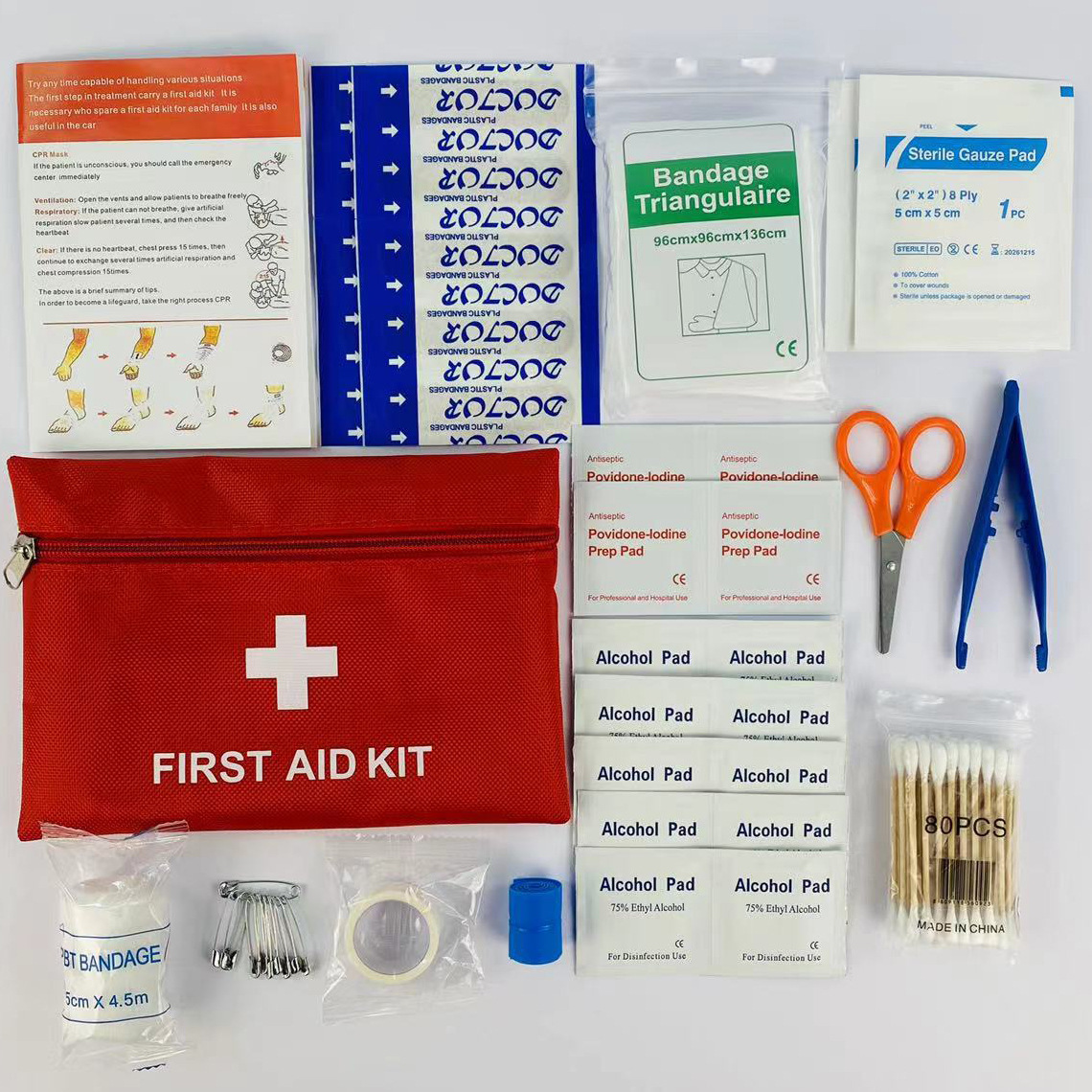14-teiliges Erste-Hilfe-Set Tr – First Aid Kit Camping Bewertung und Preis