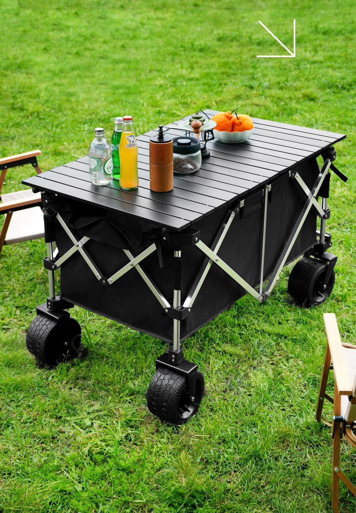 Hochwertiger Aluminium-Klappwa – Outdoor Camping Vehicle Wagon Bewertung und Preis