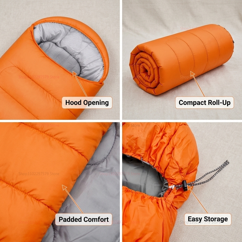 Camping-Schlafsack, leicht, fü – Outdoor Camping Winter Bewertung und Preis