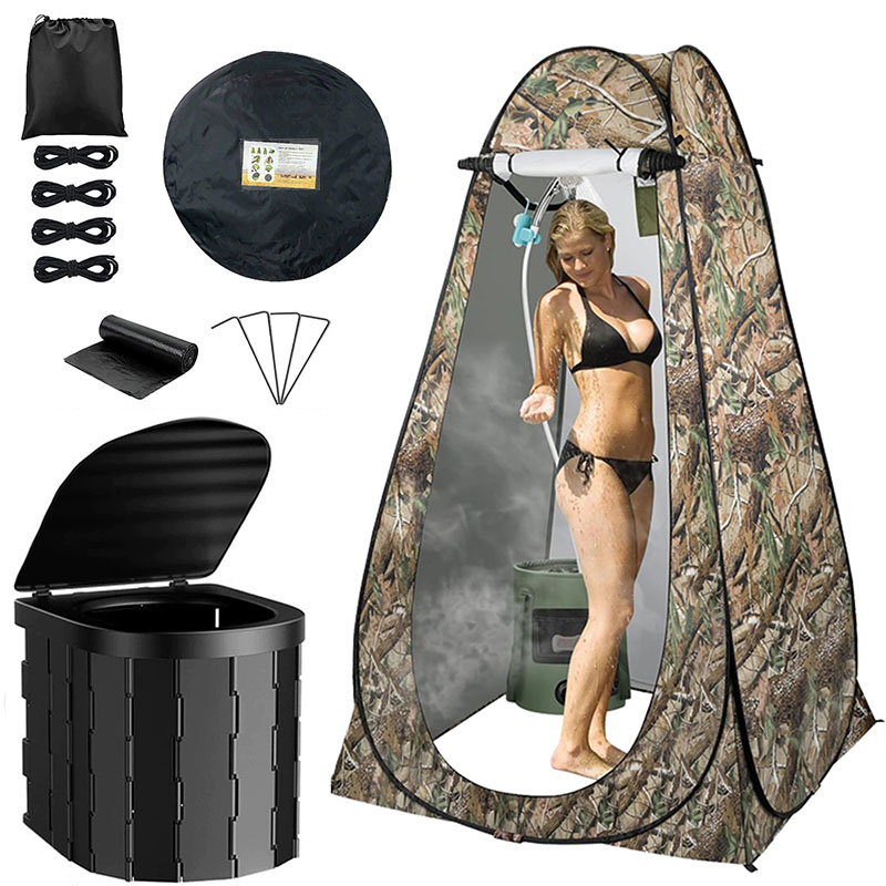 ‌ Tragbares Pop-Up-Toilettenze – Outdoor Camping Toilet Tent Bewertung und Preis
