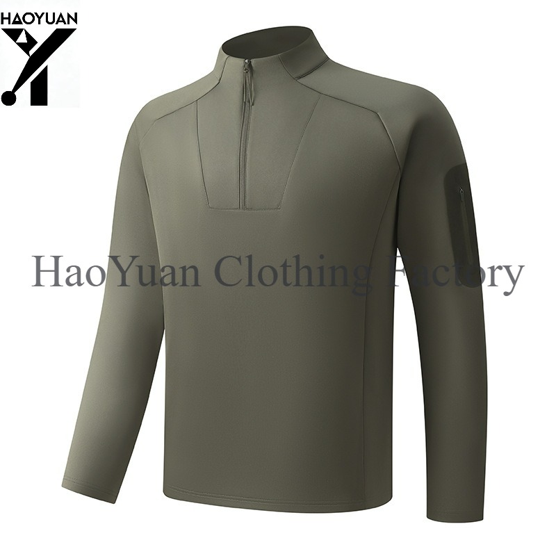 Herren Langarm-Shirt mit Halbe – Outdoor Camping Winter Bewertung und Preis