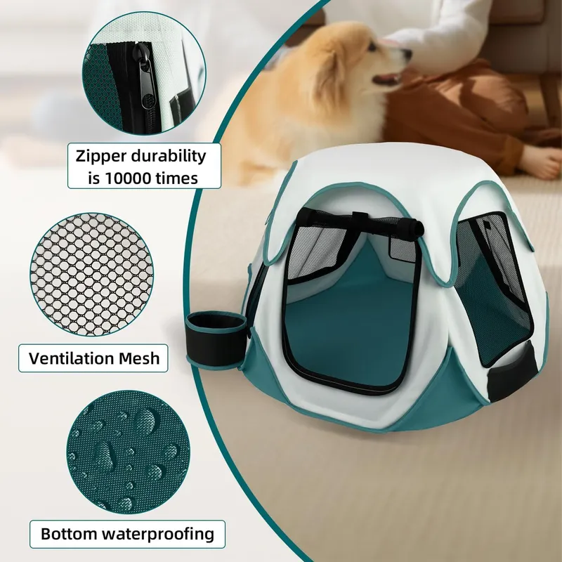 Tragbare Faltbare Haustiertran – Outdoor Camping Dog Kennel Bewertung und Preis