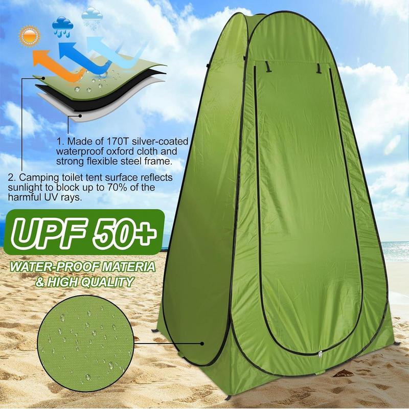 Tragbare Outdoor Camping Zelt  – Outdoor Camping Toilet Tent Bewertung und Preis
