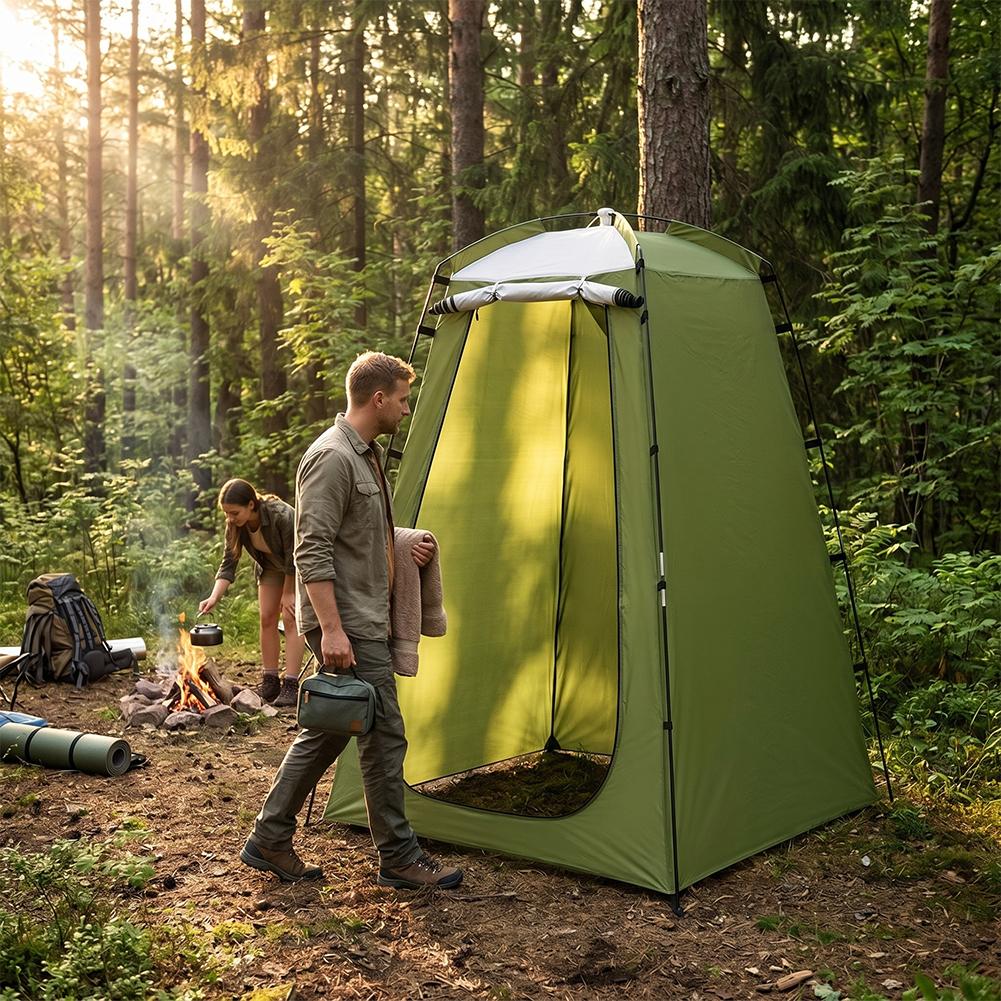 Tragbares Outdoor-Privatsphäre – Outdoor Camping Toilet Tent Bewertung und Preis