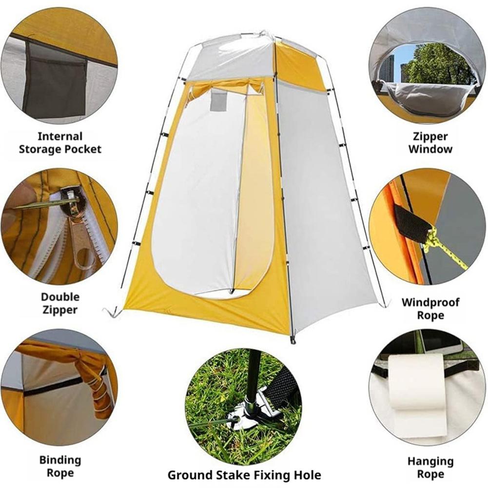 Tragbares Outdoor-Privatsphäre – Outdoor Camping Toilet Tent Bewertung und Preis