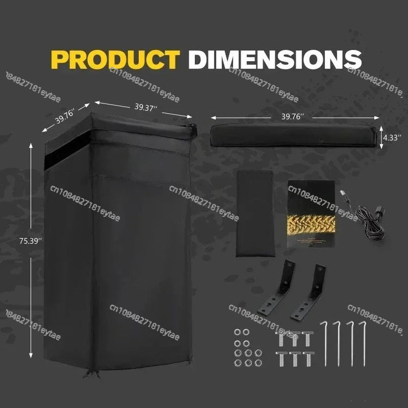 Höhenverstellbares Auto-Seiten – Outdoor Camping Toilet Tent Bewertung und Preis