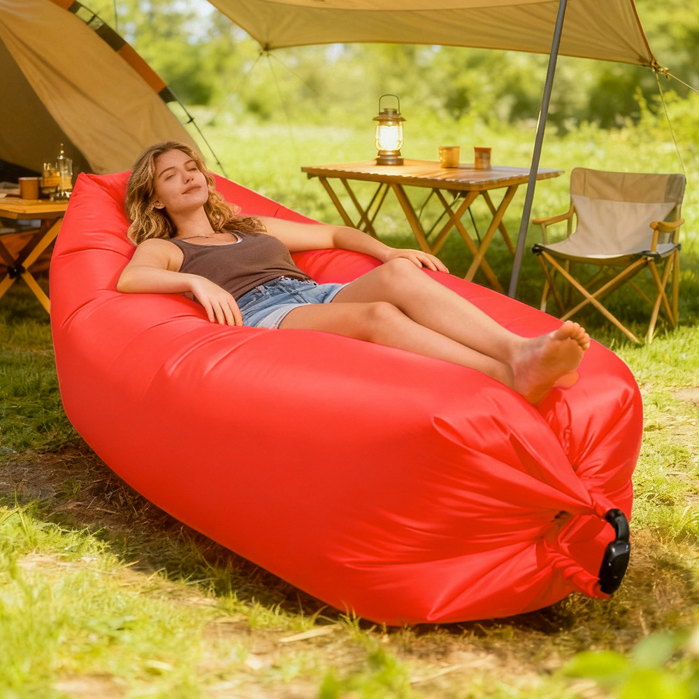 Mehrfarbiges tragbares, aufbla – Bed Outdoor Camping Bewertung und Preis