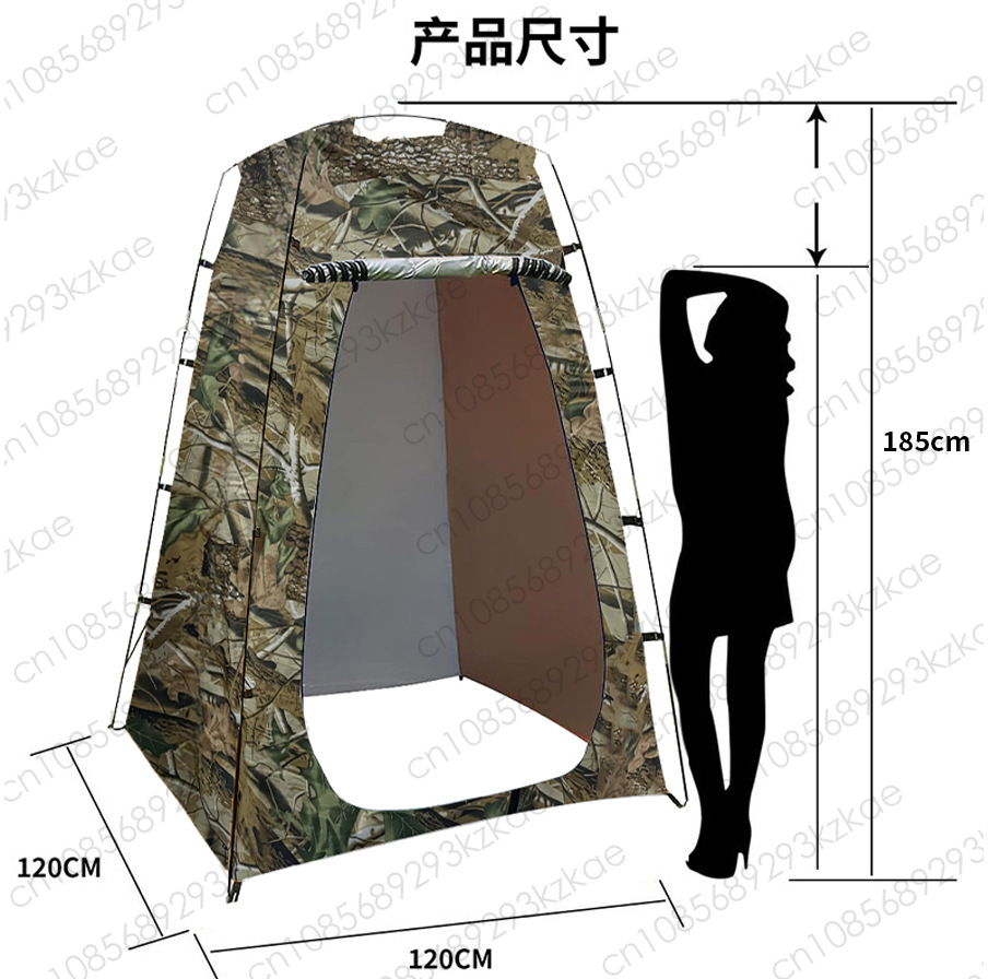 Tragbares Outdoor-Toilettenzel – Outdoor Camping Toilet Tent Bewertung und Preis