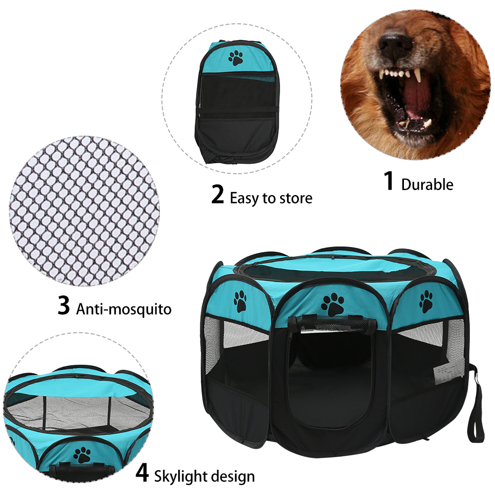 Klappbares Haustierzelt, Hunde – Outdoor Camping Dog Kennel Bewertung und Preis