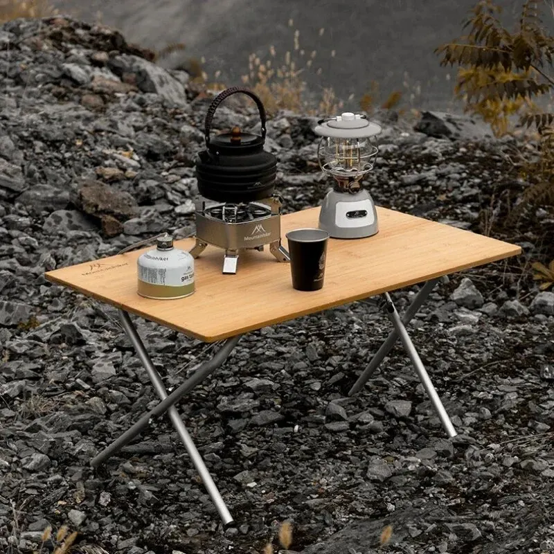 MOUNTAINHIKER 2/3 Bambus-Klapp – Outdoor Camping Table With Storage Bewertung und Preis