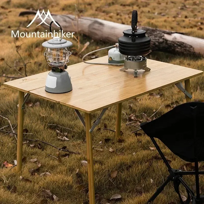 MOUNTAINHIKER 2/3 Bambus-Klapp – Outdoor Camping Table With Storage Bewertung und Preis