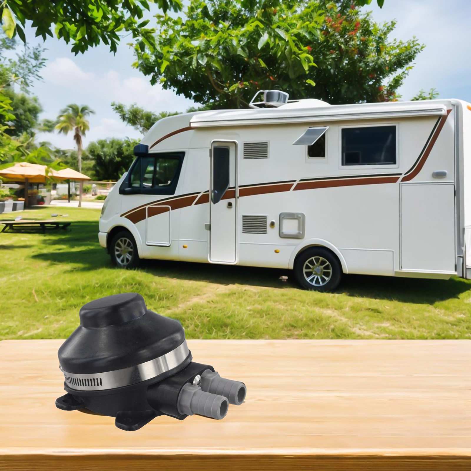Schwarze Fußbetriebene Wasserp – Outdoor Camping Toilet Tent Bewertung und Preis